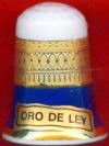 DEDAL DE ORO DE LEY (REGALO DE COVARO, DE GIJÓN)