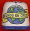 MUNDO EN CRUZ,  DEDAL CREADO PARA ESTE GRUPO DE AMANTES DEL PUNTO DE CRUZ - CELEBRACIÓN 4º ANIVERSARIO, 2004