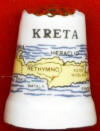 MAPA DE LA ISLA DE CRETA (GRECIA)